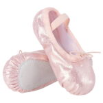 Girls Glitter Ballet Dance Shoes