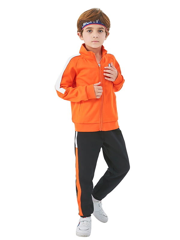 Kids Girls Boys Tracksuit