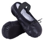 Girls Glitter Ballet Dance Shoes